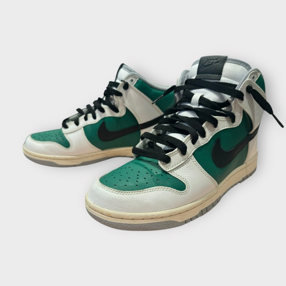 Nike Dunk High Green White Black | Men’s Size 9 EUC